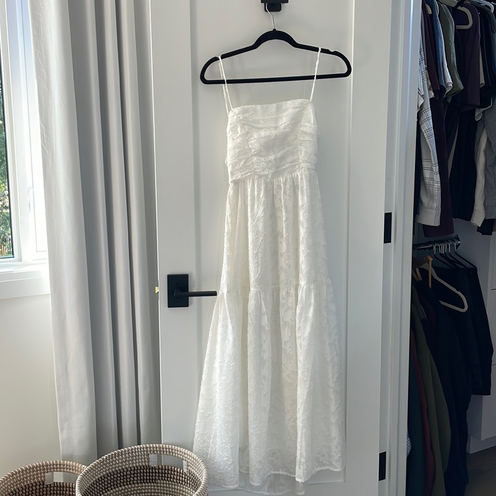 White Honey Dress - open back